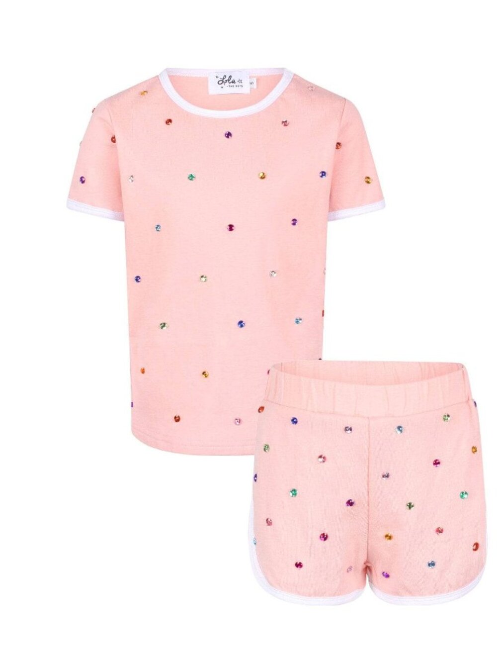 Pink Gem Short Set - Picture 2 of 2